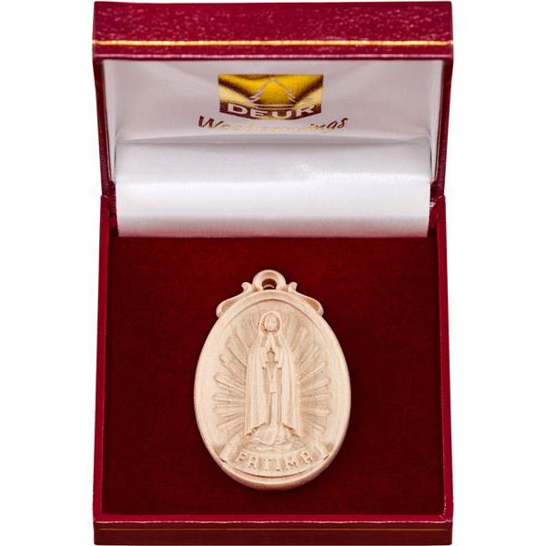 Medallion Madonna Fátima in a box